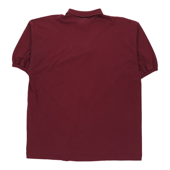 Dodson's Anvil Polo Shirt - 2XL Burgundy Cotton Blend polo shirt Anvil   