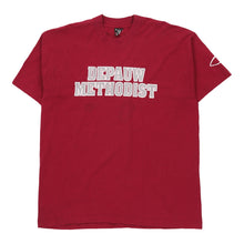  DePauw Methodist Fruit Of The Loom Graphic T-Shirt - XL Red Cotton Blend t-shirt Fruit Of The Loom   