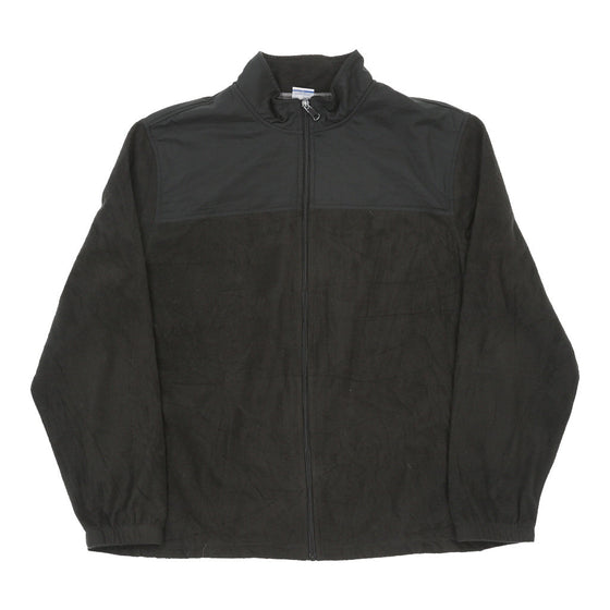 Starter Fleece Jacket - XL Black Polyester fleece jacket Starter   