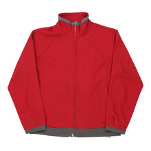  Vintage Unbranded Track Jacket - Medium Red Polyester track jacket Unbranded   