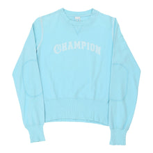  Vintage Champion Sweatshirt - Small Blue Cotton Blend sweatshirt Champion   