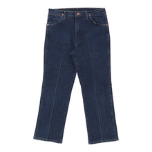  Vintage Wrangler Jeans - 32W UK 12 Navy Cotton jeans Wrangler   