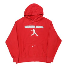  Vintage Canandaigua Baseball Nike Hoodie - XL Red Cotton hoodie Nike   
