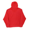 Vintage Canandaigua Baseball Nike Hoodie - XL Red Cotton hoodie Nike   