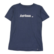  Roy Rogers Spellout T-Shirt - Large Blue Cotton t-shirt Roy Rogers   