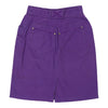Iceberg Skirt - 26W UK 6 Purple Cotton skirt Iceberg   