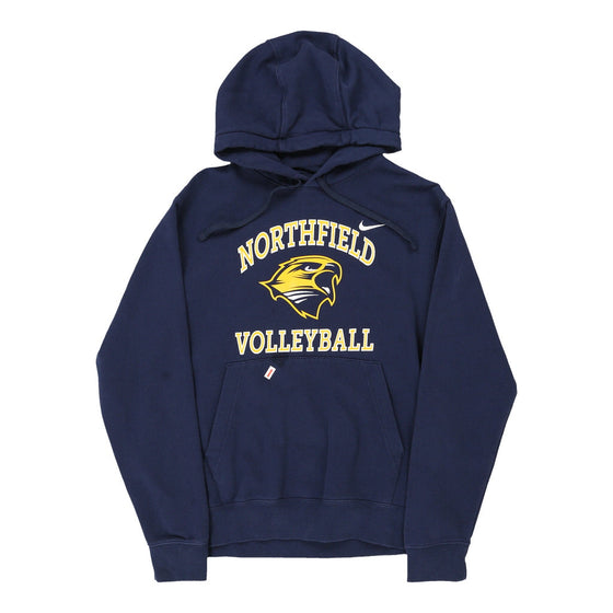 Northfield Volleyball Nike Hoodie - Small Blue Cotton Blend hoodie Nike   