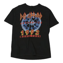  Def Leppard 1992 World Tour American Classics Band T-Shirt - XL Black Cotton t-shirt American Classics   