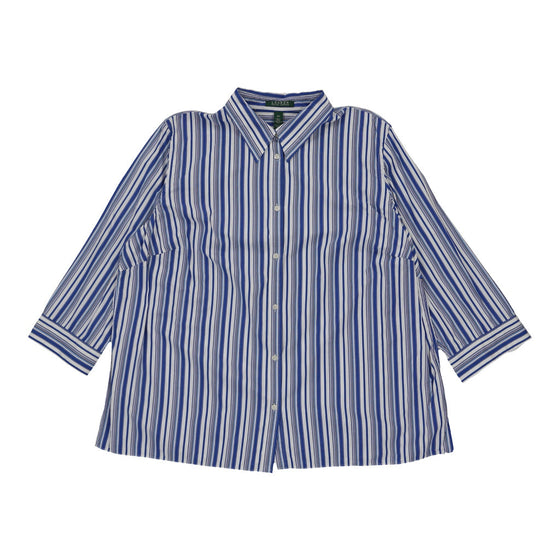 Ralph Lauren Striped Shirt - 2XL Blue Cotton shirt Ralph Lauren   