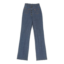  Vintage Unbranded Jeans - 24W UK 4 Blue Polyester Blend jeans Unbranded   