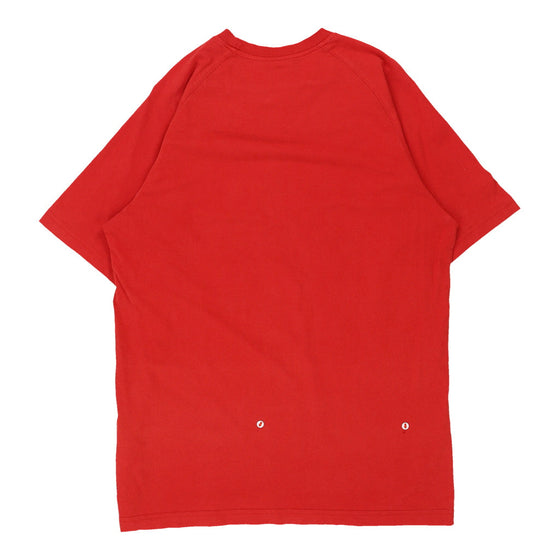 Vintage Adidas T-Shirt - Medium Red Cotton t-shirt Adidas   