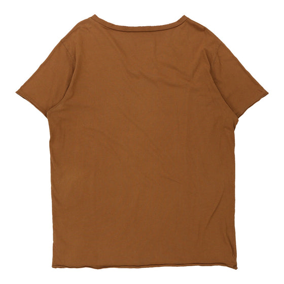 Vintage Rifle T-Shirt - XL Brown Cotton t-shirt Rifle   