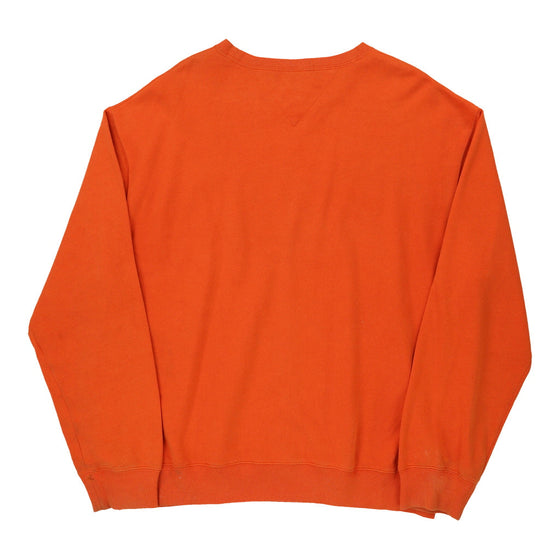Vintage Tommy Hilfiger Sweatshirt - XL Orange Cotton sweatshirt Tommy Hilfiger   
