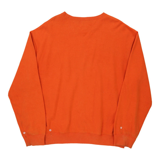 Vintage Tommy Hilfiger Sweatshirt - XL Orange Cotton sweatshirt Tommy Hilfiger   