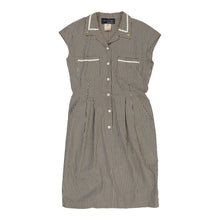  Les Copains Striped Shirt Dress - Medium Beige Cotton shirt dress Les Copains   