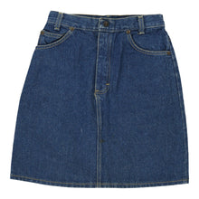  Vintage Unbranded Denim Skirt - 25W UK 6 Blue Cotton denim skirt Unbranded   