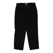  Vintage Geoffrey Beene Cord Trousers - 35W 30L Black Cotton cord trousers Geoffrey Beene   