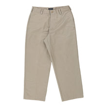  Vintage Izod Trousers - 32W 27L Beige Cotton trousers Izod   