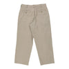 Vintage Izod Trousers - 32W 27L Beige Cotton trousers Izod   