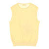 Vintage Guy Laroche Sweater Vest - Large Yellow Cotton sweater vest Guy Laroche   