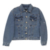 Vintage Roccobarocco Denim Jacket - Medium Blue Cotton denim jacket Roccobarocco   