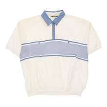  David Taylor Polo Shirt - XL White Polyester Blend polo shirt David Taylor   