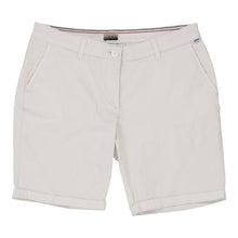  Vintage Napapijri Shorts - 32W UK 10 White Cotton shorts Napapijri   