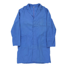  Vintage Unbranded Worker Jacket - Large Blue Cotton worker jacket Unbranded   