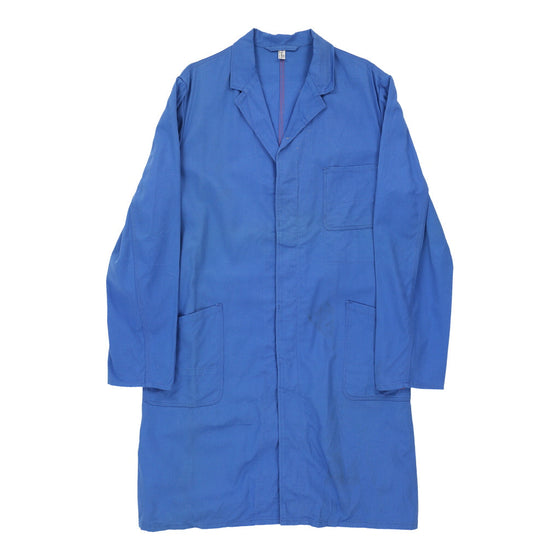 Vintage Unbranded Worker Jacket - Small Blue Cotton worker jacket Unbranded   