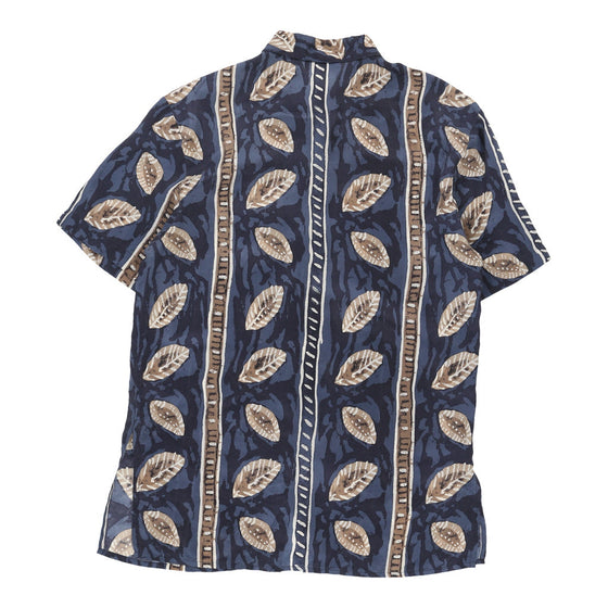 Carnaby'S Patterned Shirt - Medium Navy Polyester patterned shirt Carnaby'S   