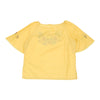 Unbranded Embroidered Top - Large Yellow Cotton Blend top Unbranded   