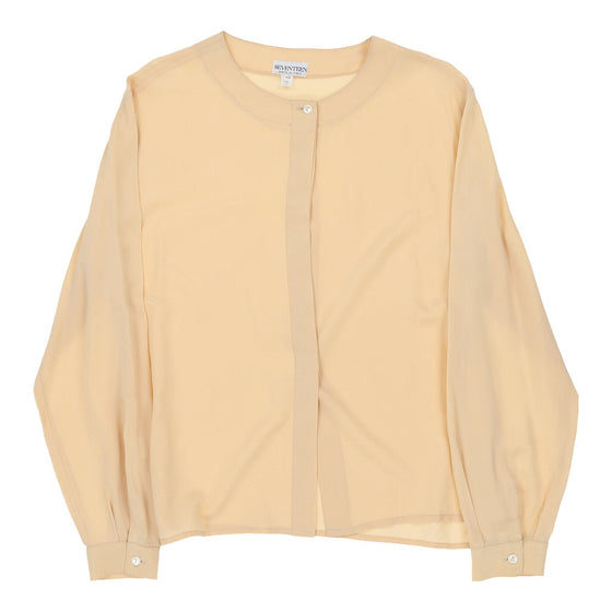 Seventeen Blouse - XL Cream Silk blouse Seventeen   