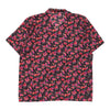 Unbranded Floral Patterned Shirt - XL Pink Polyester patterned shirt Unbranded   