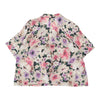 Gina G. Floral Patterned Shirt - XL Beige Polyester patterned shirt Gina G.   