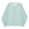 Amaranto Blouse - Medium Blue Silk blouse Amaranto   