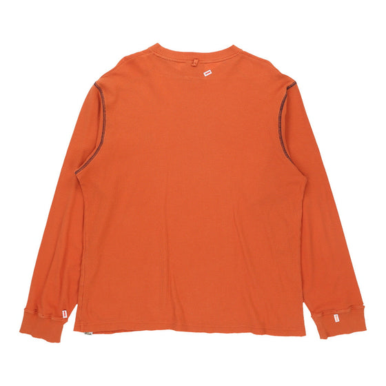 Timberland Sweatshirt - XL Orange Cotton Blend sweatshirt Timberland   