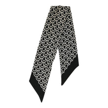  Trevira Scarf - No Size Black & White Polyester scarf Trevira   