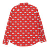 Haley Elsaesser Patterned Shirt - Medium Red Cotton patterned shirt Haley Elsaesser   