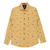 Jp9 Patterned Shirt - Small Yellow Cotton patterned shirt Jp9   