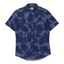  Hudson North Patterned Shirt - Small Blue Cotton patterned shirt Hudson North   