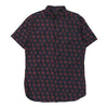 New Look Patterned Shirt - Large Black Cotton patterned shirt New Look   