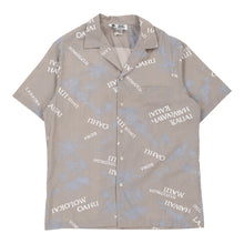  Hilo Hattie Patterned Shirt - Large Grey Polyester Blend patterned shirt Hilo Hattie   