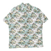 George Hawaiian Shirt - XL White Cotton Blend hawaiian shirt George   