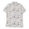 Divided Patterned Shirt - Small White Cotton patterned shirt Divided   