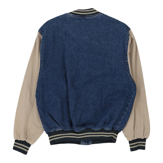 Swingster Varsity Jacket - Small Blue Cotton varsity jacket Swingster   
