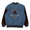 Arizona Jeans Company Petite Varsity Jacket - Medium Blue Cotton varsity jacket Arizona Jeans Company   