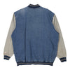 Luna Pier Varsity Jacket - 2XL Blue Cotton varsity jacket Luna Pier   