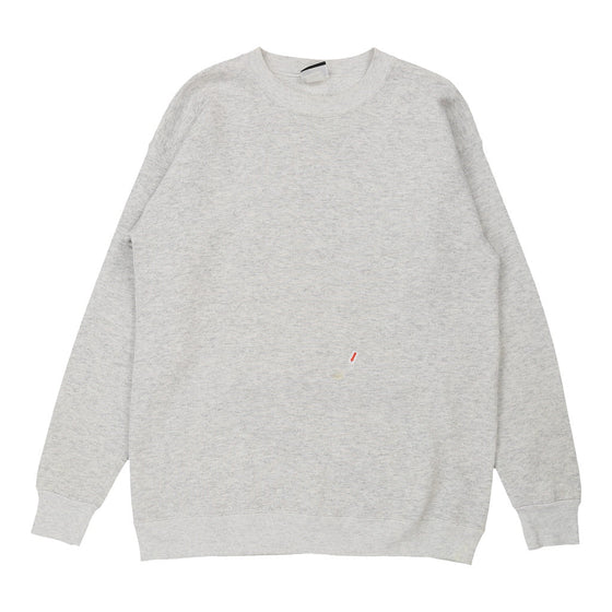 Lee Sweatshirt - Large Grey Cotton Blend sweatshirt Lee   