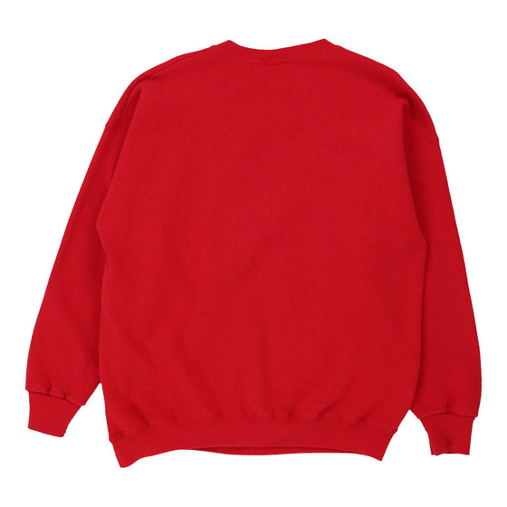 Bobcats Lee Sweatshirt - XL Red Cotton Blend sweatshirt Lee   