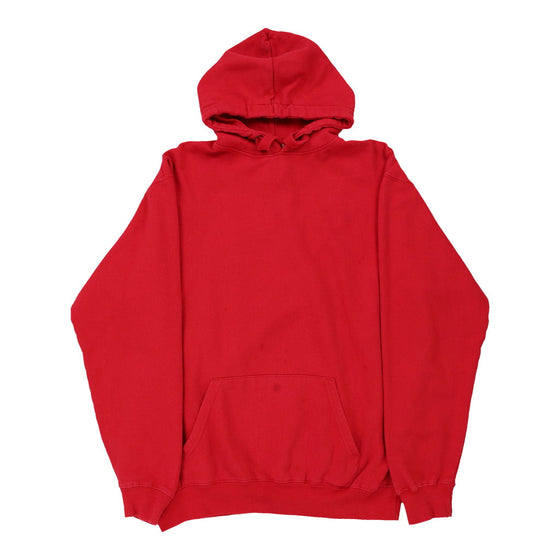 Lee Sport Hoodie - Medium Red Cotton Blend hoodie Lee Sport   